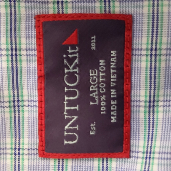 Men's L UNTUCKit Shirt - Picture 3 of 4
